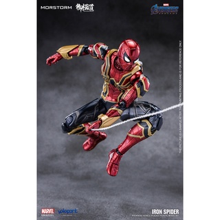 Mô Hình Lắp Ráp 1/9 Ironman, Iron Spider Avengers (Morstorm E-Model)