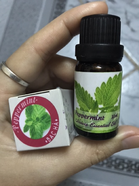 Tinh dầu bạc hà (Pepermint Essential Oil) - NHẬP KHẨU ẤN ĐỘ - 10ml