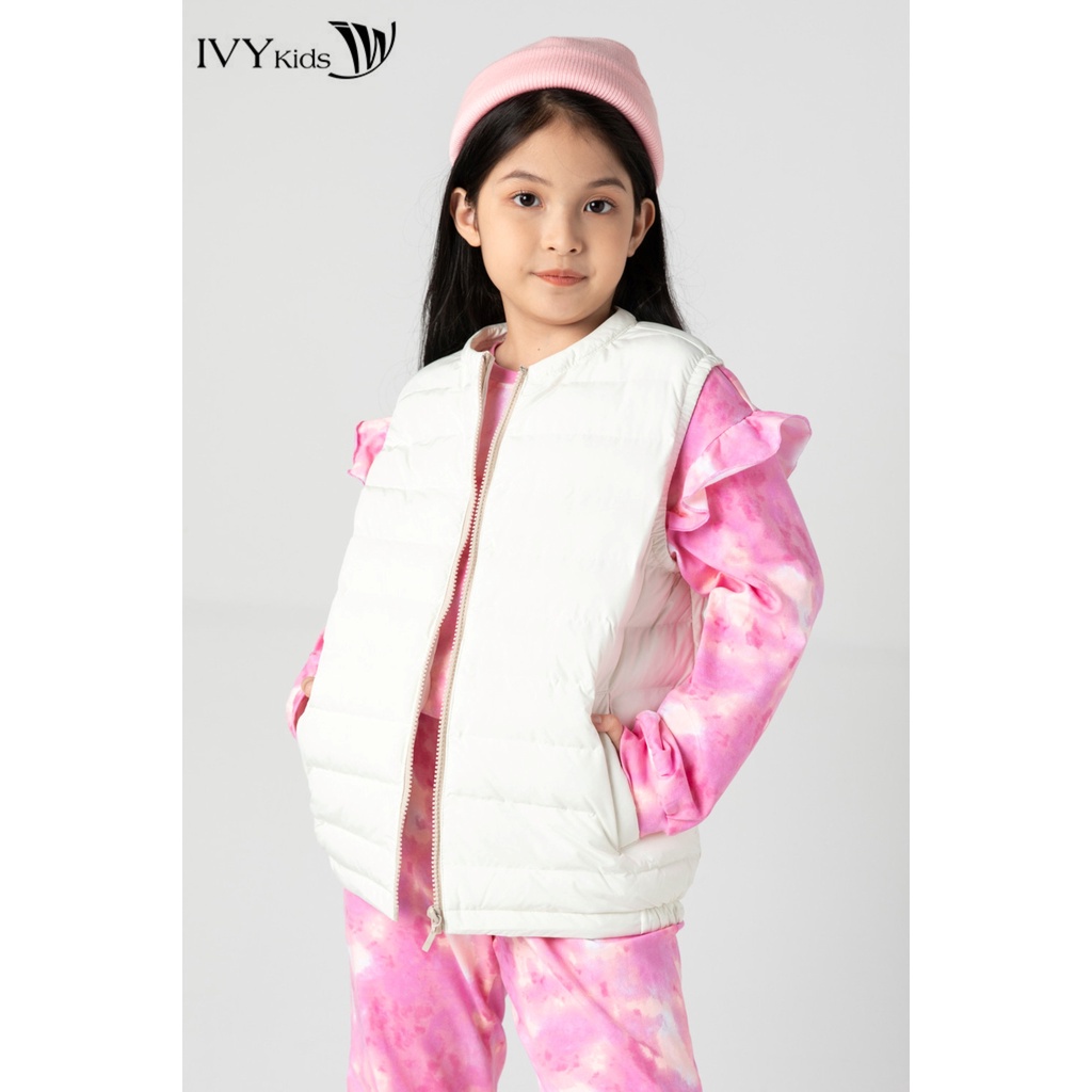 Áo phao gile bé gái IVY moda MS 79G0841