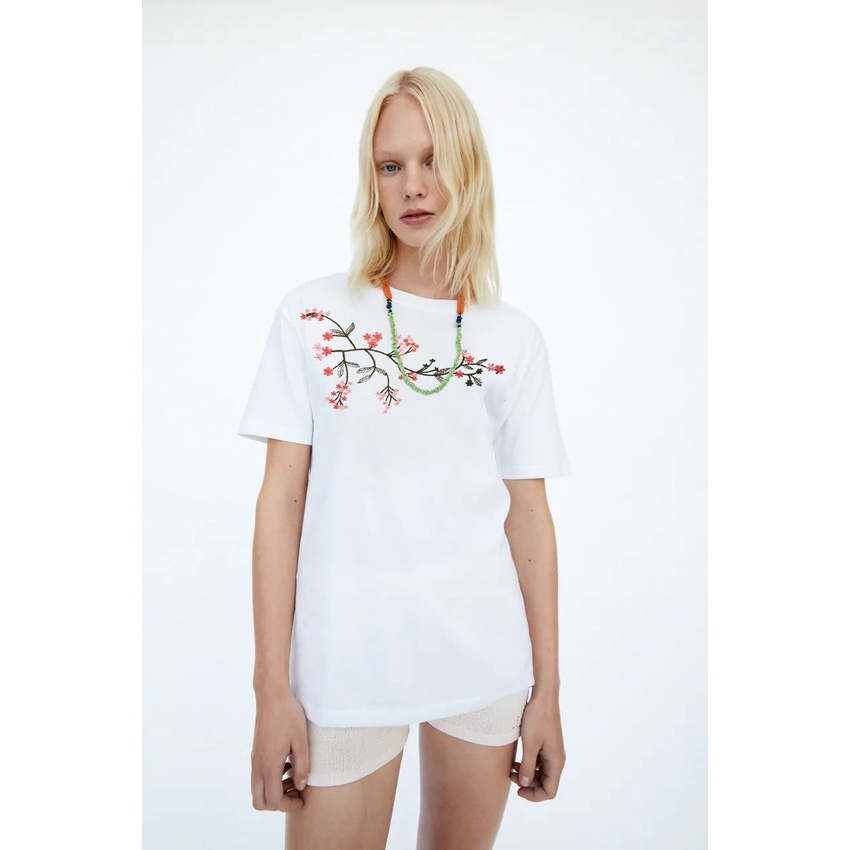 ÁO THUN ZARA VNXK - COTTON 100% 4C FORM CHÂU ÂU