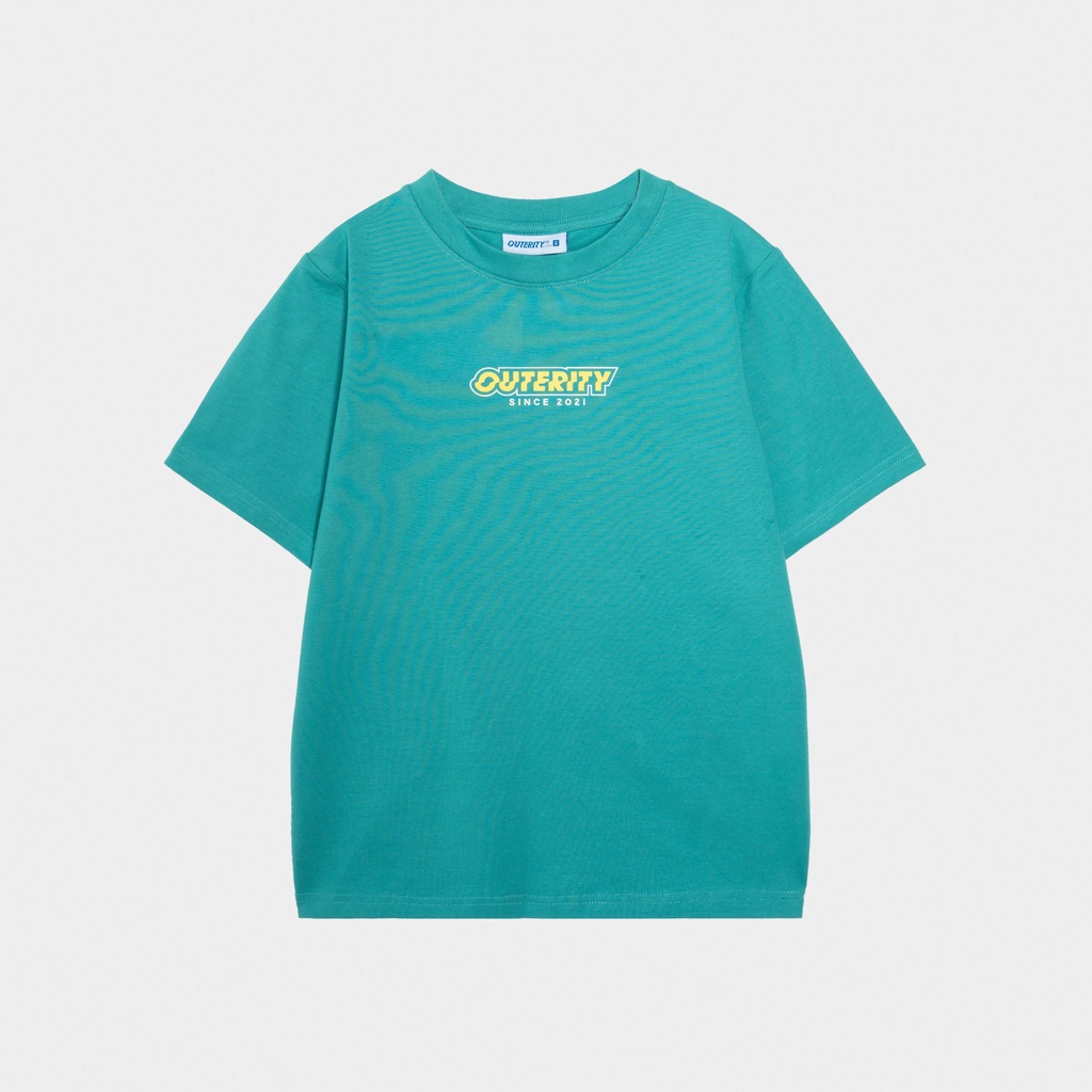 Áo thun trẻ em OuterityKids Basic Bạc Hà - ORK125