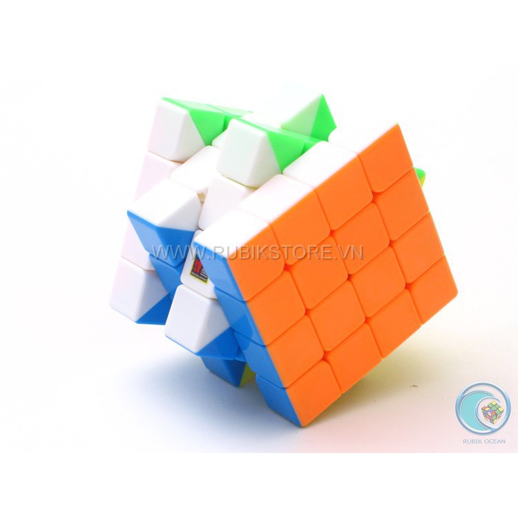 Đồ chơi Rubik - MoFangJiaoShi Meilong 4x4x4 Macaron stickerless cao cấp không viền