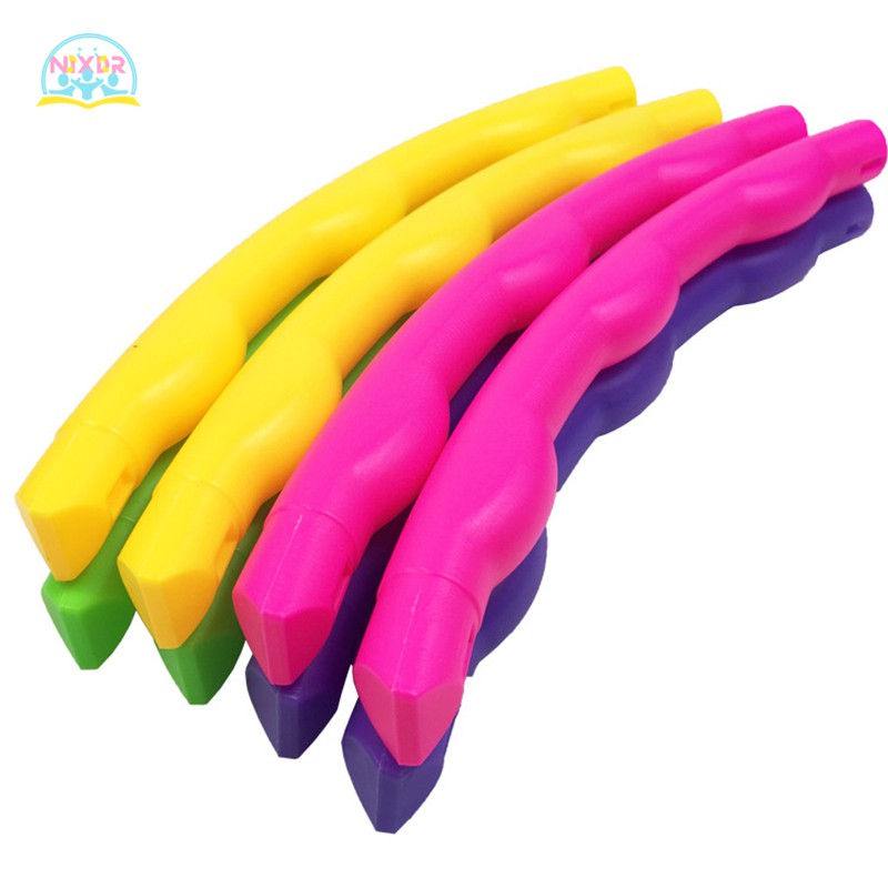 Vòng Lắc Hula Bằng Nhựa Nhiều Màu Sắc Có Thể Tháo Rời Tiện Dụng Cho Bé