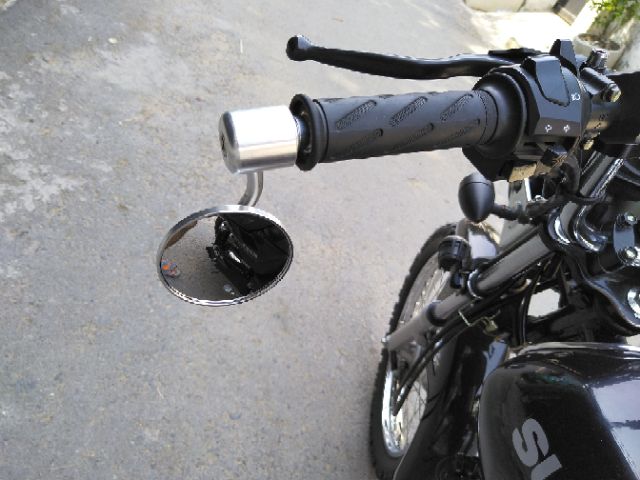 Gương gù tròn CNC cao cấp chuyên mô tô và các loại xe mô tô xe tay ga