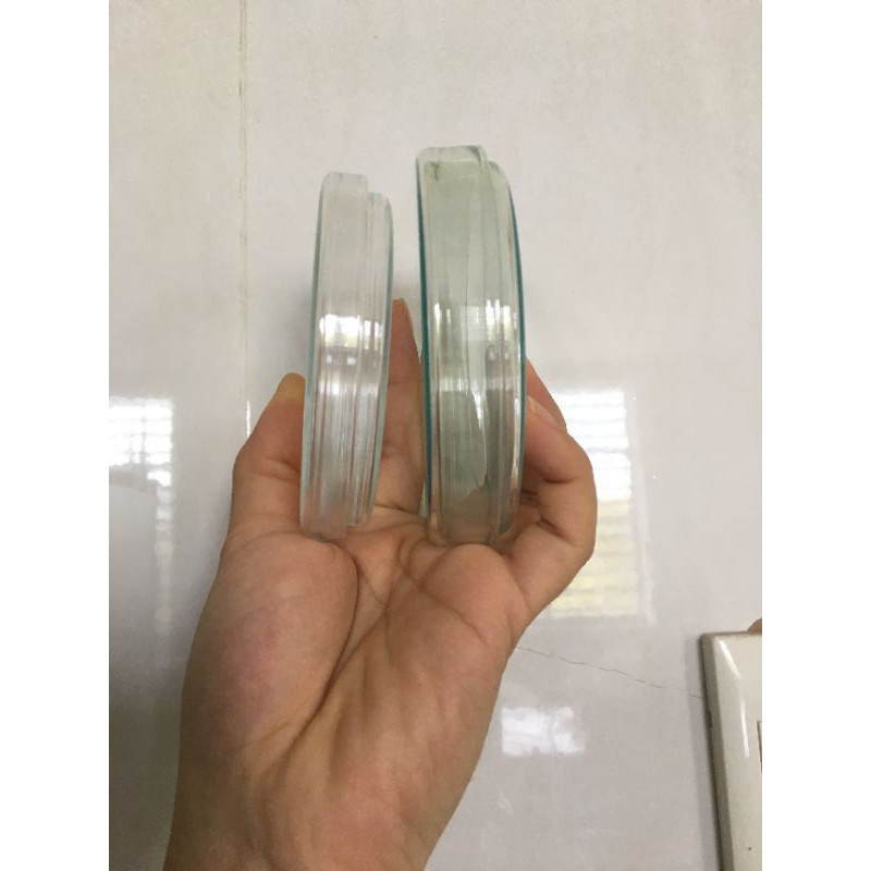 Đĩa petri  90x15mm. hàng đức xịn