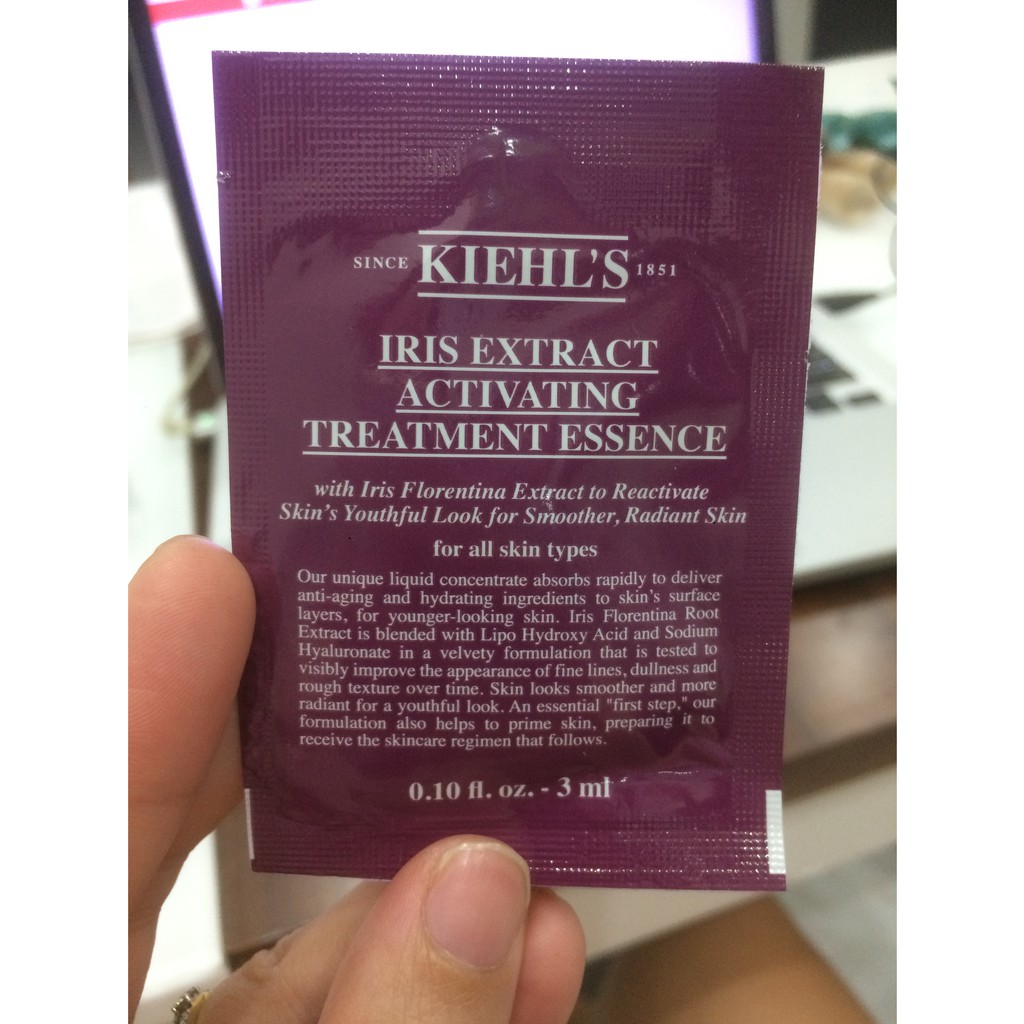 Sample nước thần Kiehl's