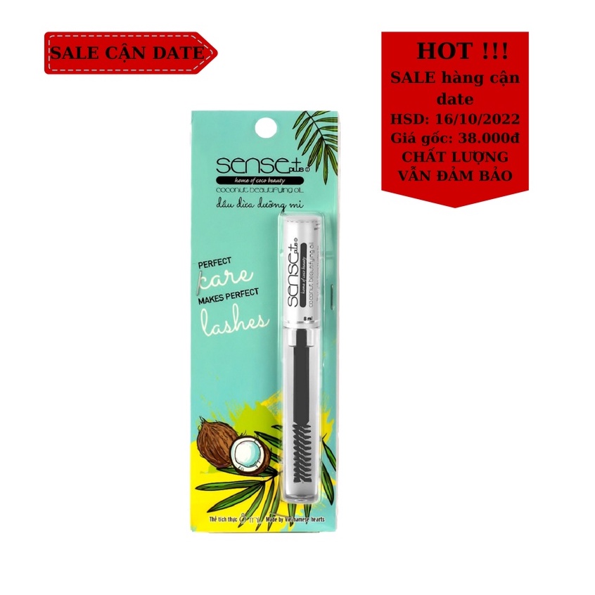 DẦU DỪA DƯỠNG MI SENSE PLUS 8ML (SALES HÀNG CẬN DATE)