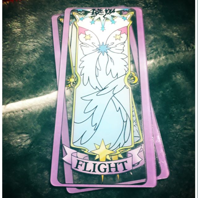 Flight- Thẻ bài Sakura trong suốt-Sakura clear card