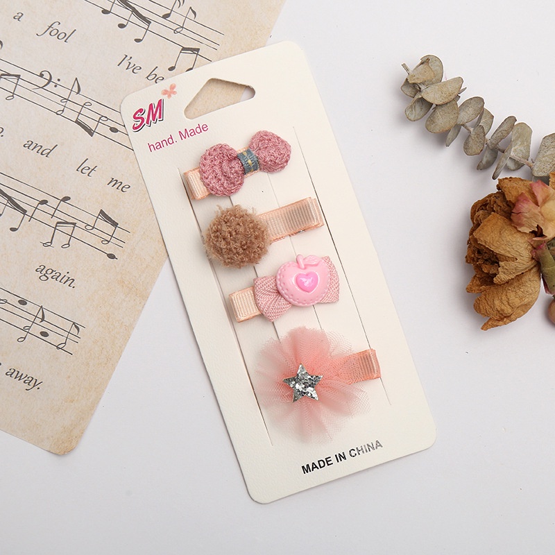 Kẹp tóc nhiều mẫu xinh xắn đáng yêu cho bé gái