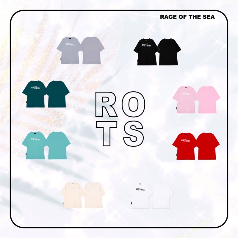 ÁO THUN(T-SHIRT) UNISEX RAGE OF THE SEA UNISEX FORM ÂU “CUT”