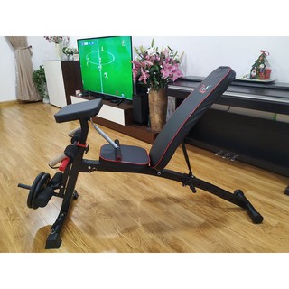 Ghế tập gym đa năng kk-021d cao cấp điều chỉnh độ dốc
