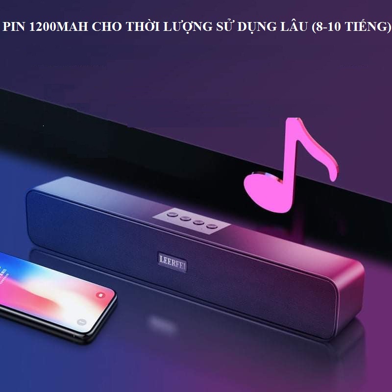 [GIÁ TỐT] Loa Bluetooth, loa máy tính Leerfei Âm Thanh CỰC TRONG CỰC TRẦM Cho Máy Tính, Laptop, Điện thoại, PC,..[CÓ BH]