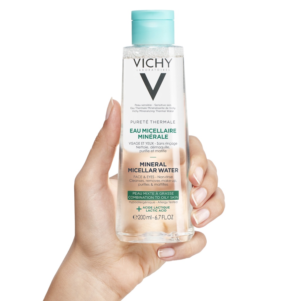 Nước Tẩy Trang VICHY Dành Cho Da Dầu, Da Mụn 200ml