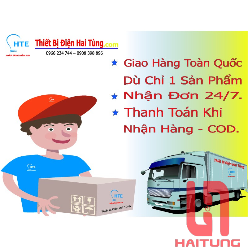 Đèn Báo Vôn 60-500V, Phi 22mm, Đèn Báo Vôn Tủ Điện