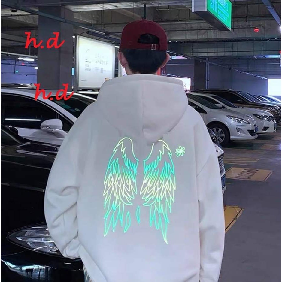 Áo hoodie hoa cánh chim phản quang 7 màu HDA1120 | BigBuy360 - bigbuy360.vn