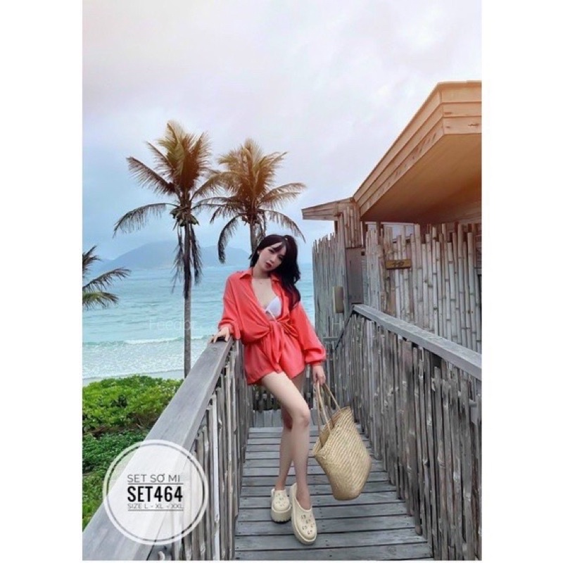 BIGSIZE NHUNG LÊ Set sơ mi SET464