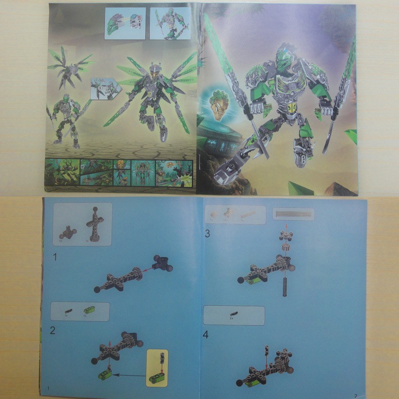 Mô hình lắp ráp Bionicle KSZ Lewa Uniter of Jungle 610-1