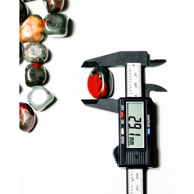 ĐÁ THANH TẨY AFRICAN DRAGON BLOOD STONE RUNG BÓNG