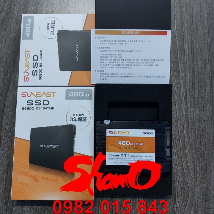 Ổ cứng SSD 480GB SunEast ( SE800 2.5” SATA III – Hàng nội địa Nhật ) – Chính Hãng – Bảo hành 3 năm | WebRaoVat - webraovat.net.vn