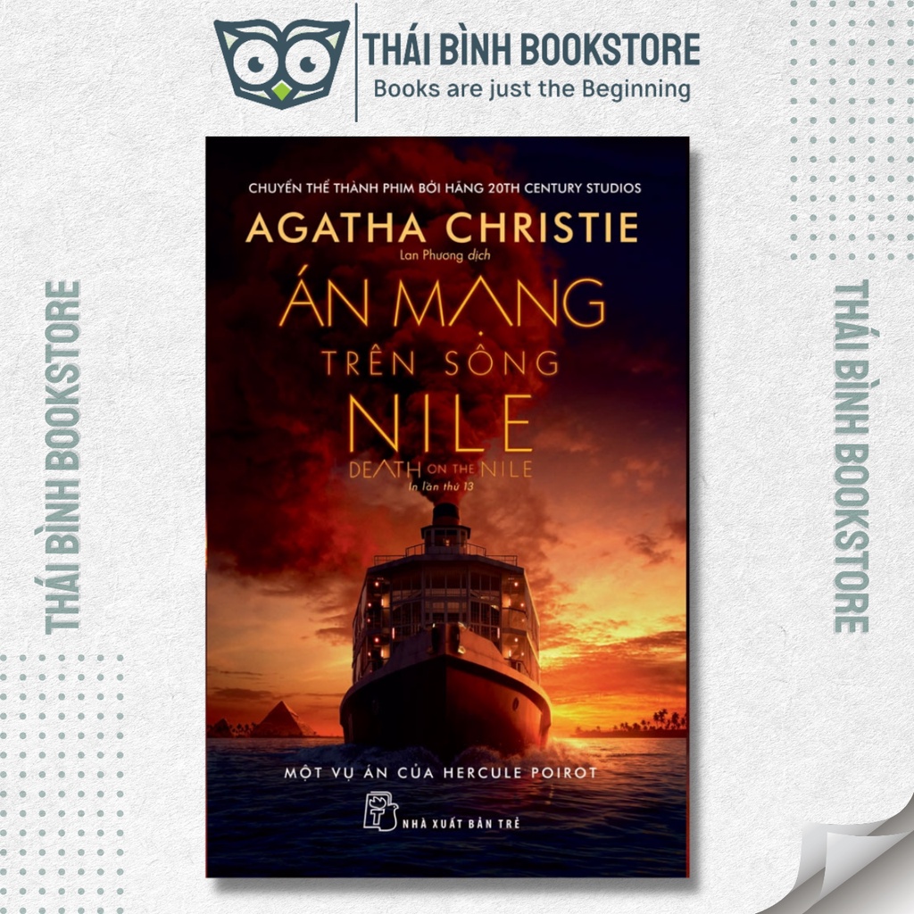 Sách - Án Mạng Trên Sông Nile (Tái Bản)- Truyện Trinh Thám - Agatha Christie