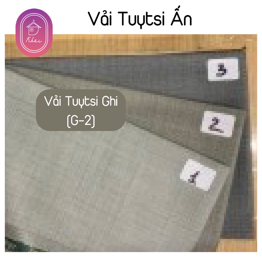 Vải Tuytsi Ấn cao cấp chuyên may áo blazer, vest.... chất co giãn cực mát