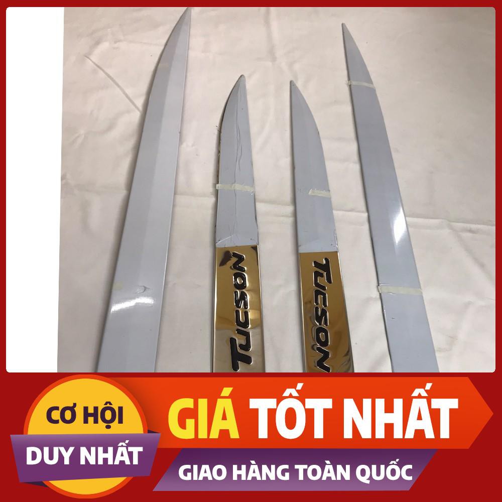 Nẹp Sườn Xe Hyundai Tucson 2019 inox cao cấp