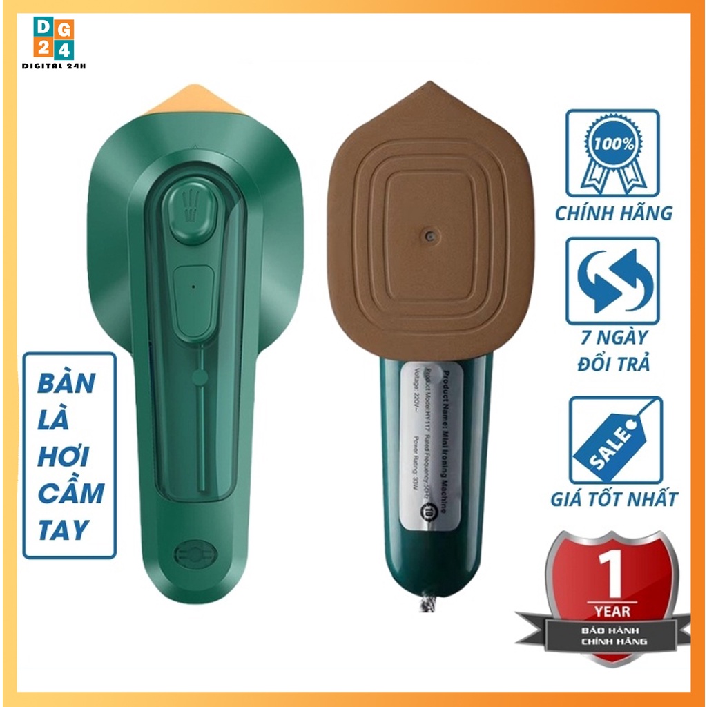 Bàn là hơi nước cầm tay mini , Bàn ủi hơi nước công suất 33W NEW 2021