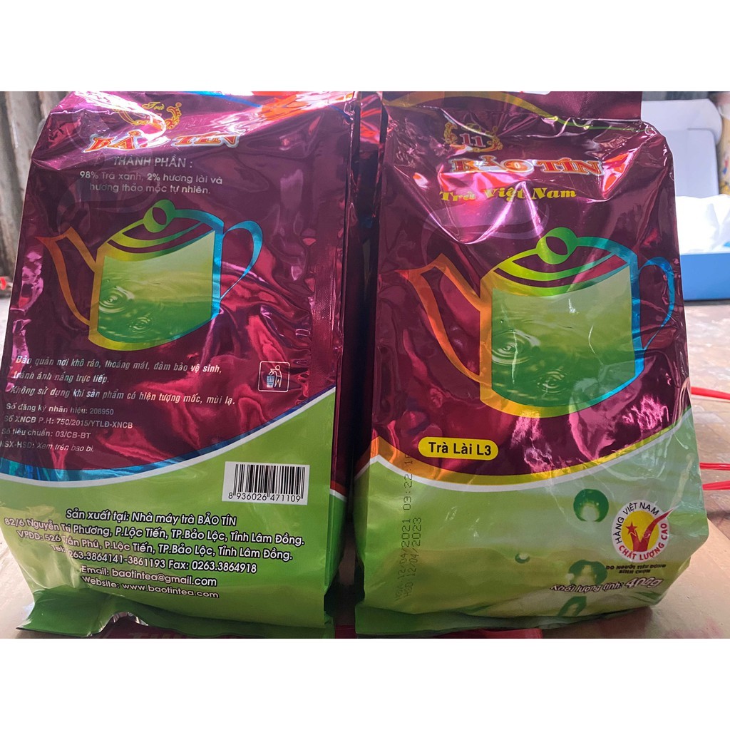 TRÀ BẢO TÍN 400g TRÀ LÀI BẢO TÍN 400g