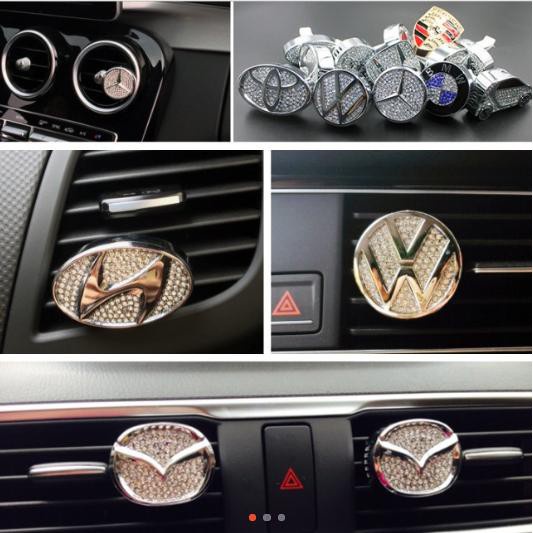 Phụ Kiện Khuếch Tán Nước Hoa Gắn Điều Hòa Xe Hơi Honda / Toyota / Nissan / Hyundai / Mazda