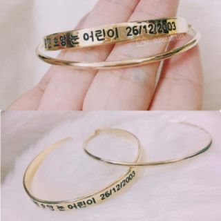 Lắc tay đồng nguyên chất