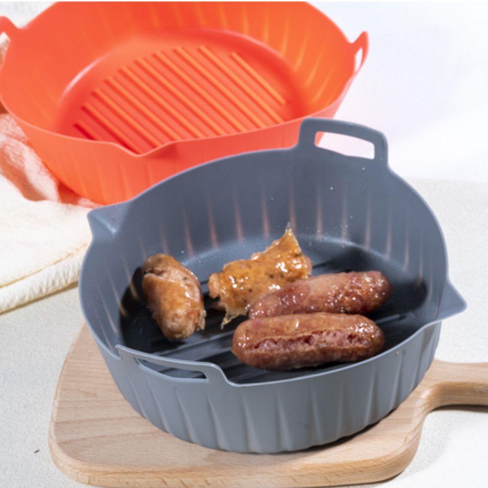 Đế Silicone Tròn Lót Nồi Chiên Không Dầu Tiện Dụng
