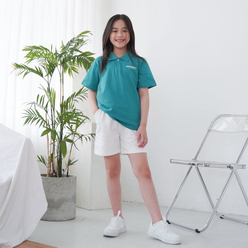 Áo Polo trẻ em OuterityKids Signature / Bạc Hà - ORK703