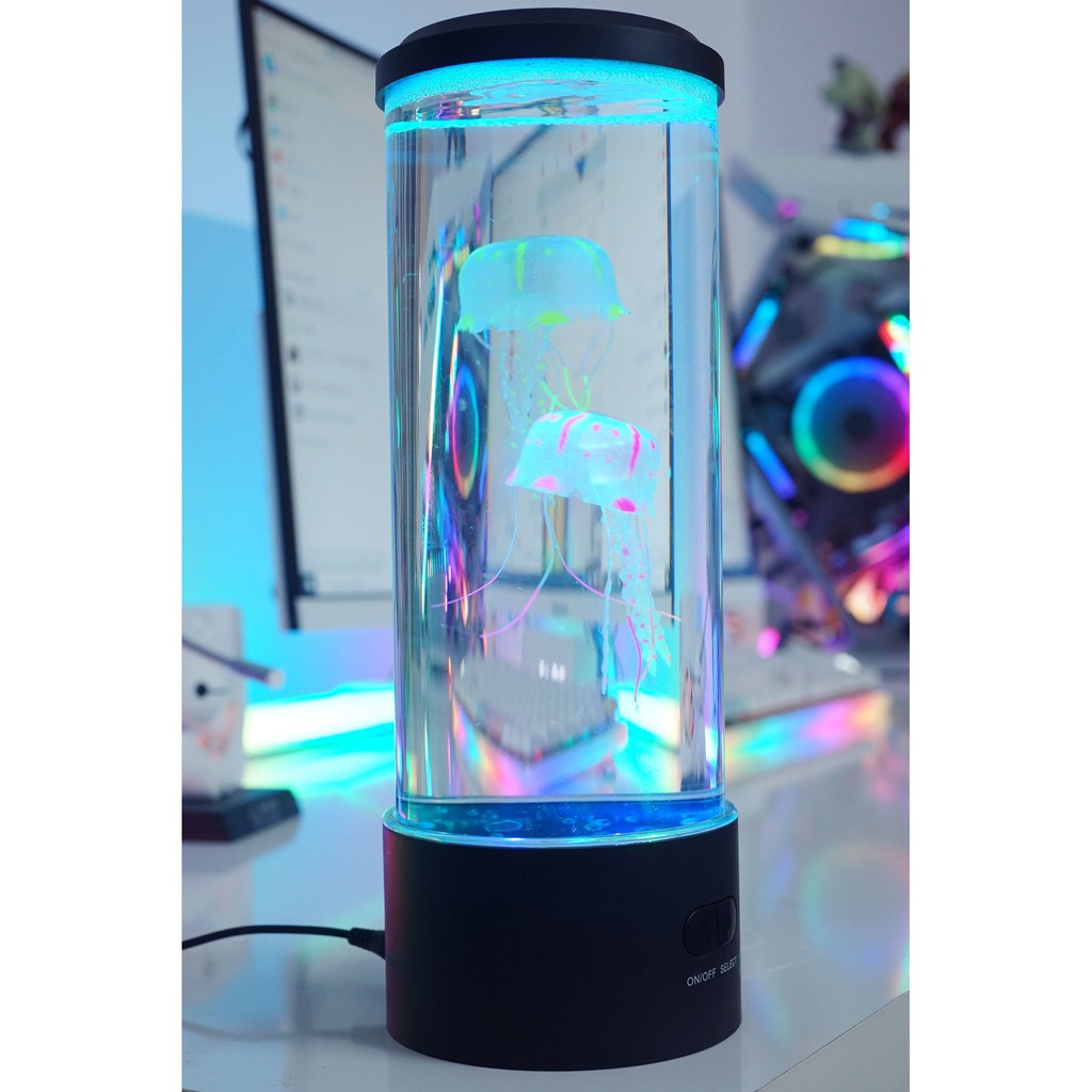 ĐÈN SỨA NHÂN TẠO CẦU VỒNG THIÊN HÀ LED RGB TRANG TRÍ BÀN