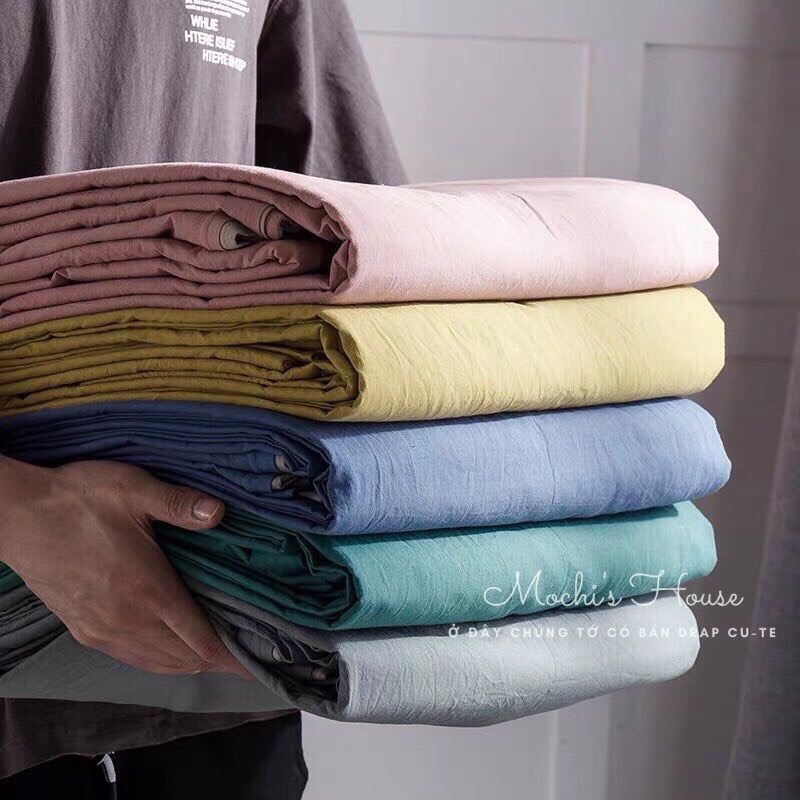 [SET GA GỐI] BỘ GA GỐI COTTON TICI HÀN QUỐC MẪU MỚI NHẤT