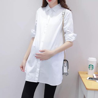 Áo Bầu Trắng Cổ Đức