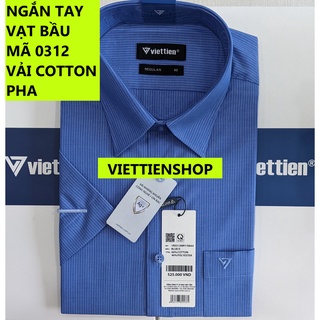 Áo sơ mi việt tiến ngắn tay kẻ sọc
