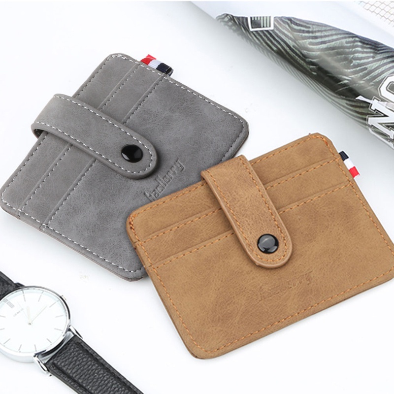 Ví Da Phong Cách Retro Dành Cho Nam Giá Đỡ