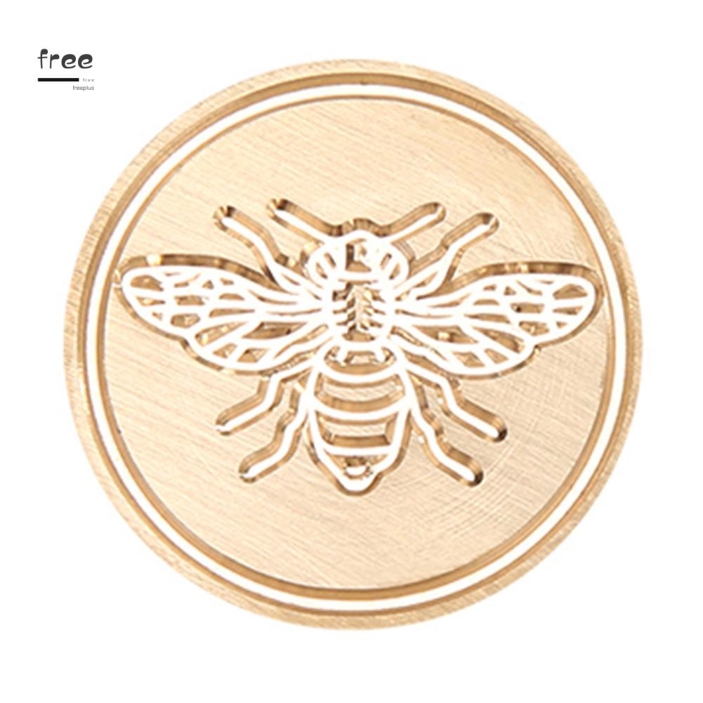 Đầu con dấu đóng sáp niêm phong bằng đồng mạ vàng phong cách cổ điển tiện dụng | BigBuy360 - bigbuy360.vn