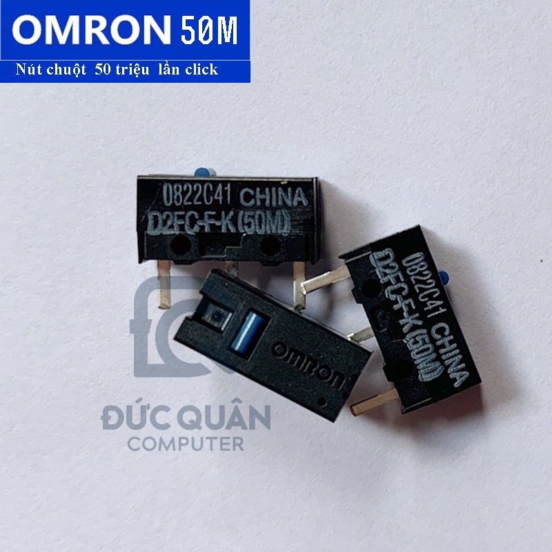 Nút Switch Chuột Omron 50M mới 100% chưa qua sử dụng ( lLoại 50 triệu lần nhấn)