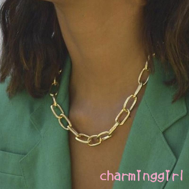 Vòng cổ dây xích rỗng cá tính sành điệu cho nữ