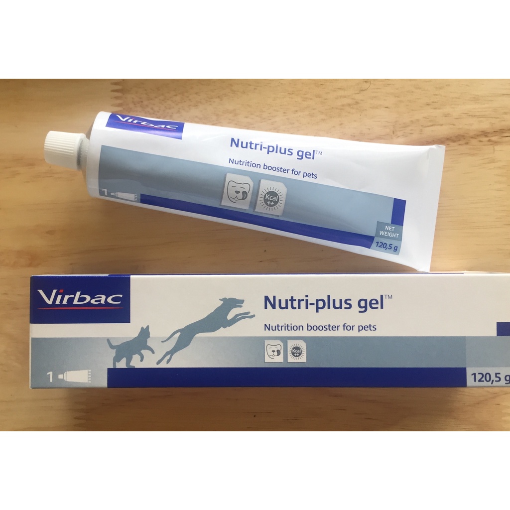 [VIRBAC Nutri Plus Gel - CHÍNH HÃNG] Gel dinh dưỡng cho thú cưng/ chó mèo 120.5G