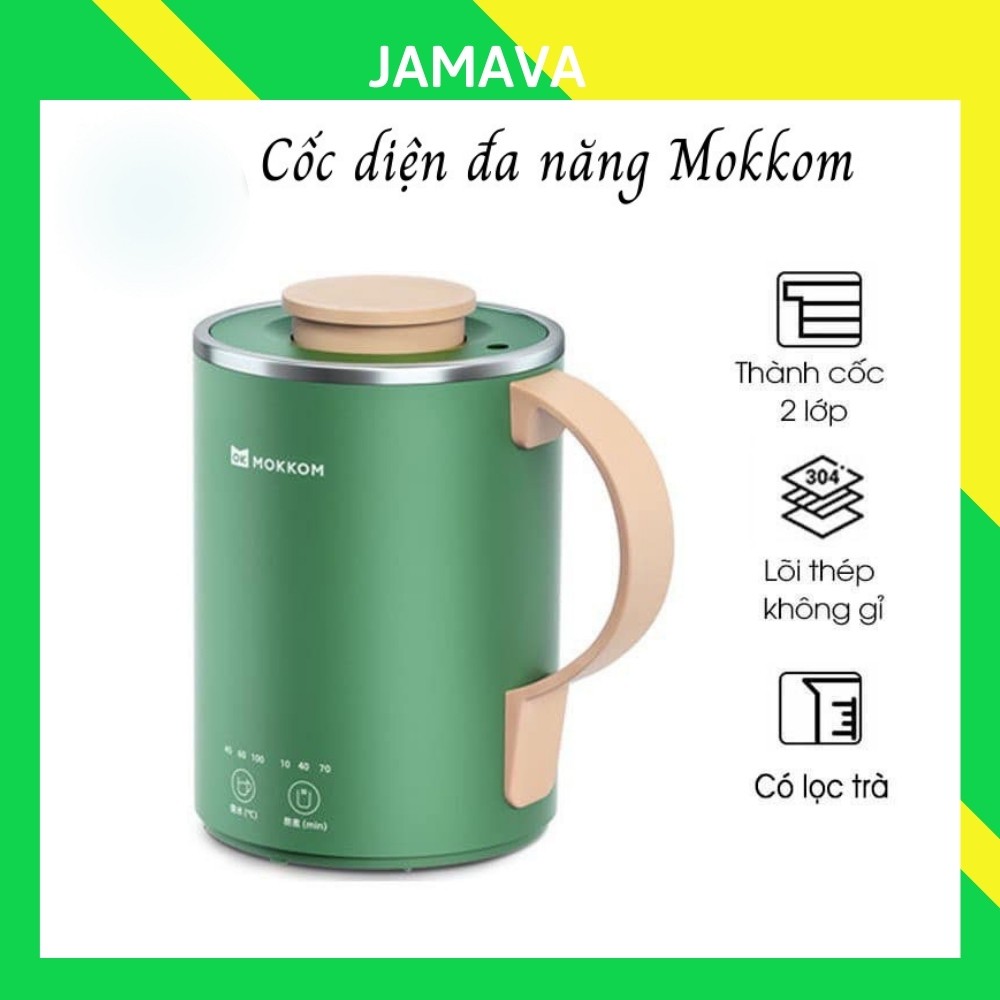 Cốc Điện Đa Năng, Cốc Điện Mini Mokkom Có Lõi Lọc MK-387