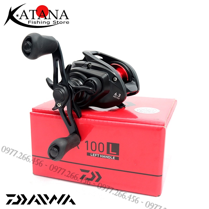 Máy câu ngang Daiwa PR 100 - máy câu lure cực chất