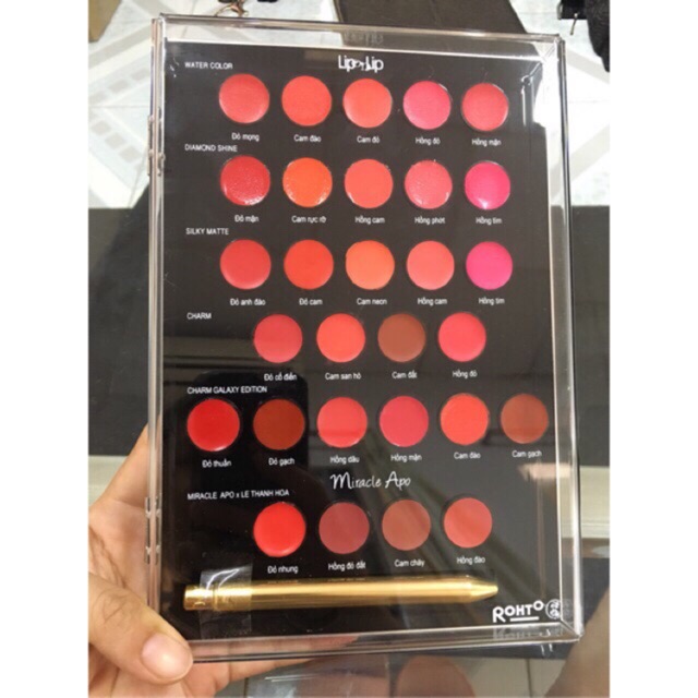 Hót bảng son lì 26 màu rohto new2020 tặng kèm móc khóa | BigBuy360 - bigbuy360.vn