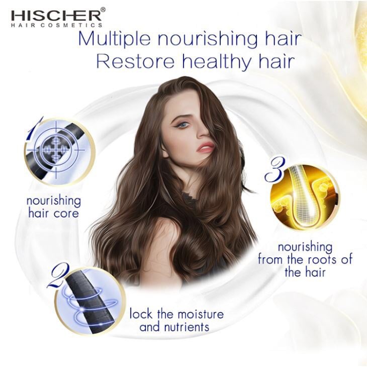 (HÀNG CHÍNH HÃNG 100%) Cặp gội + xả HISCHER ALGAN OIL 1000ml | BigBuy360 - bigbuy360.vn