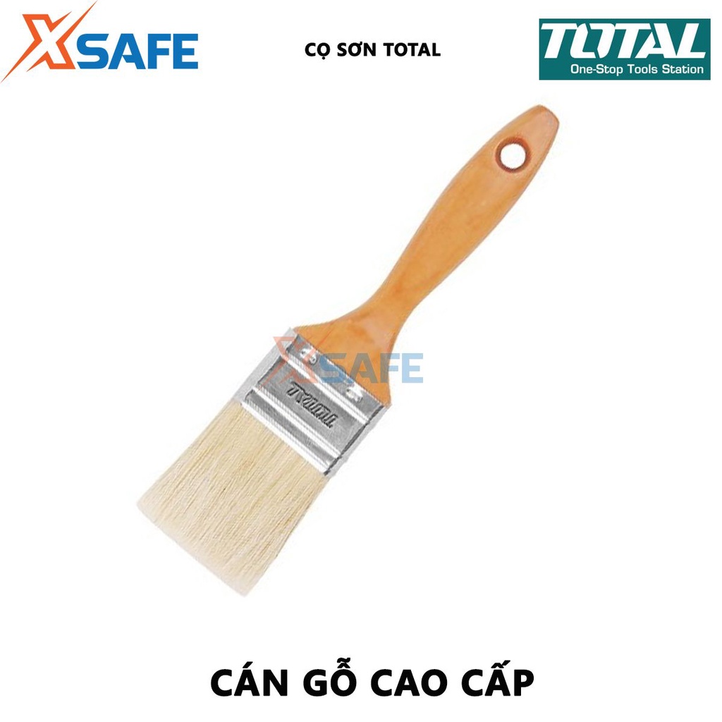 Cọ sơn TOTAL Chổi quét sơn bề rộng cọ 1-4 inch, độ dày cọ 13-20mm