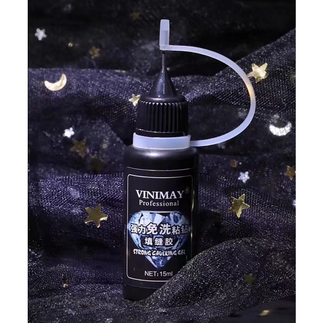 Gel úp móng đính đá siêu chắc gel đa năng đính đá nail 10ml