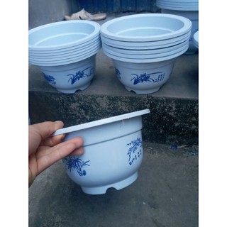 Chậu nhựa tròn aa 20cm cao 12cm