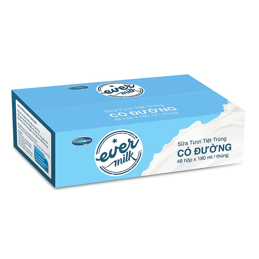 [Quà Tặng]Sữa tươi Evermilk hộp 110ml