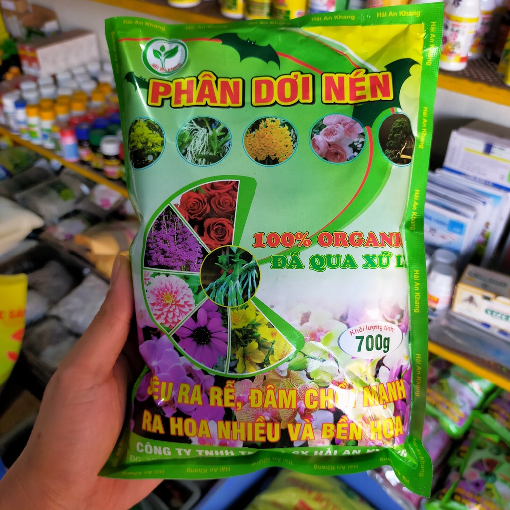 Phân dơi ORGANIC cao cấp đã qua xử lý – Siêu ra rễ - Đâm chồi mạnh - Ra hoa nhiều (dạng viên nén)